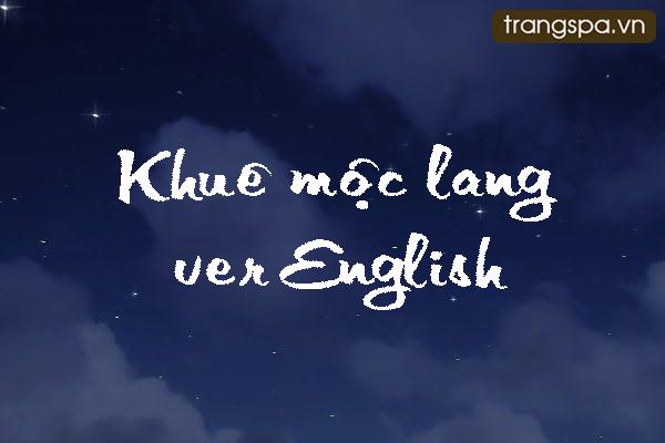 Khuê Mộc Lang (ver English)